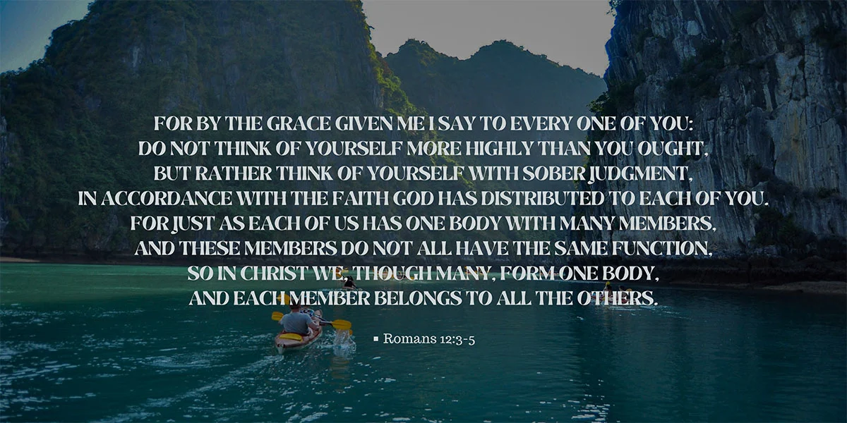 Romans 12:3-5